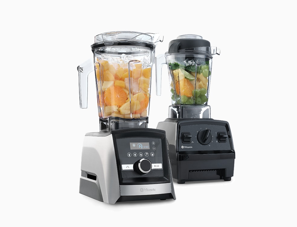 Which blends better?🥕💧 You decide! #myvitamix #vitamix