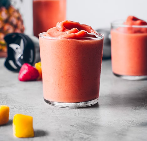 How to make a Mango Slushy in a Vitamix Blender!