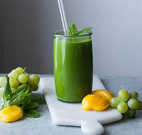 Jackfruit and Mint Green Smoothie Recipe | Vitamix