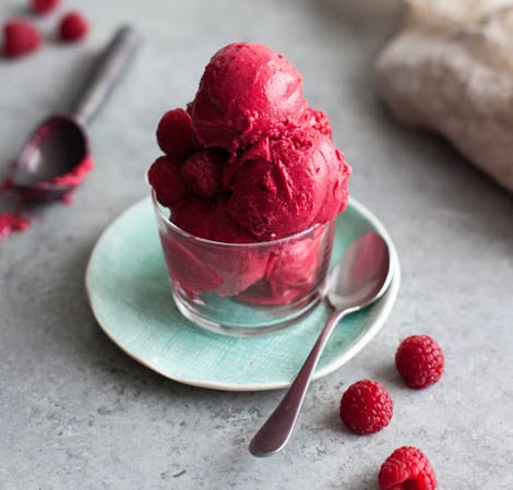 Raspberry Ice Cream - Ice Cream From Scratch