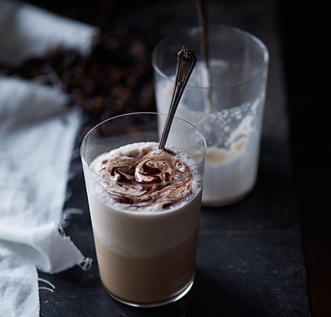 Receta de café moca helado con vainilla | Vitamix